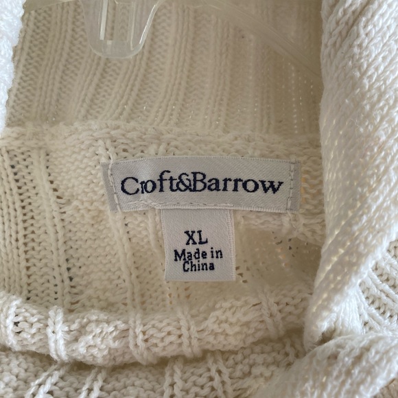 Women’s Tunic Style Croft and Barrow Sweater. size XL - Picture 4 of 6